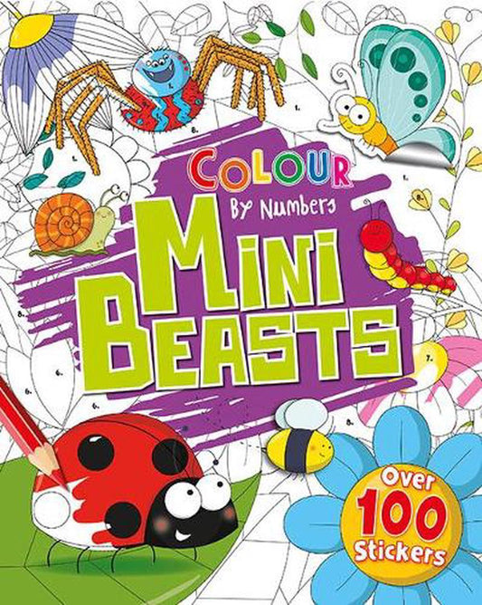 Colourbynumber Minibeasts Number Colo