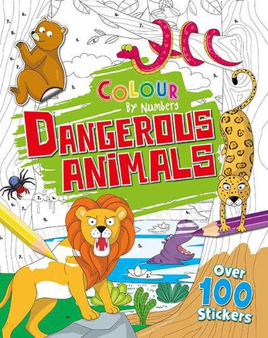 Colourbynumber Dangerous Animals