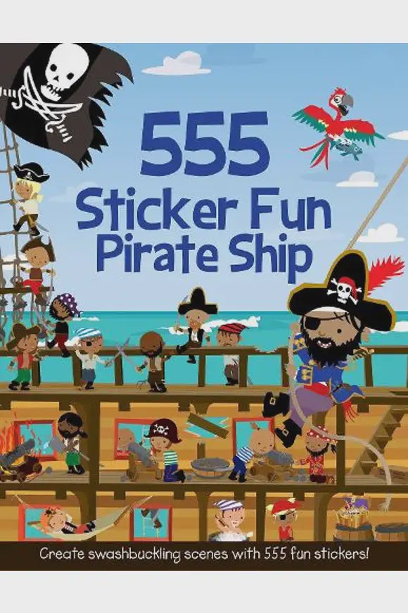 555 Sticker Fun Pirate Ship