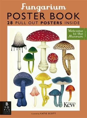 Fungarium Mushroom Poster Book