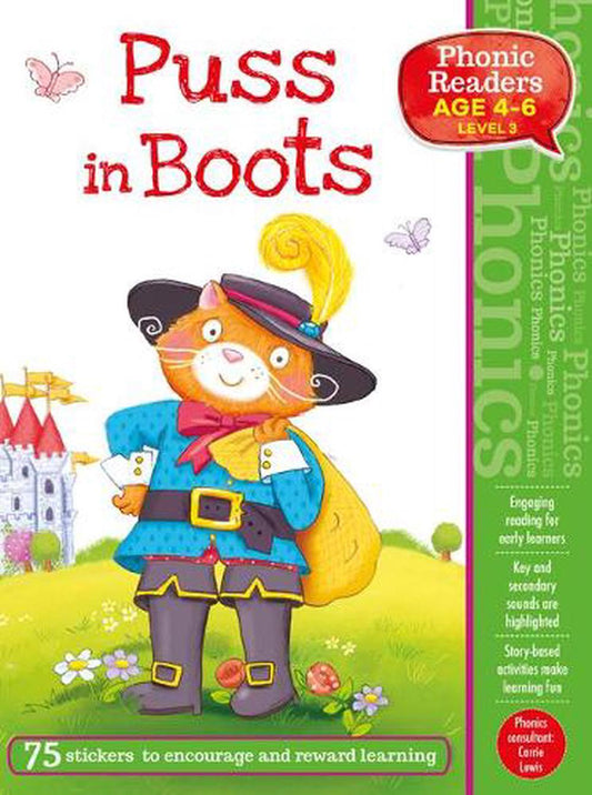 Phonic Readers: Puss In Boots (Ages 46