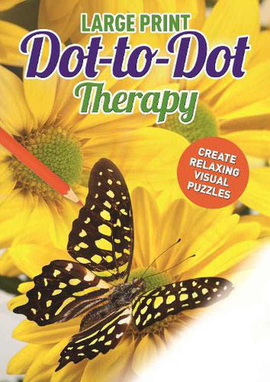 Large Print Dot To Dot Therapy