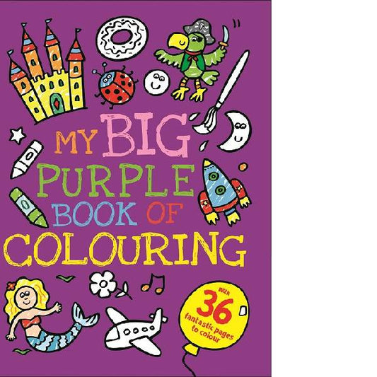 Big Purple book of colouring