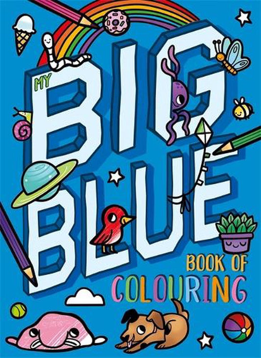 Big Blue Book Of Colouring