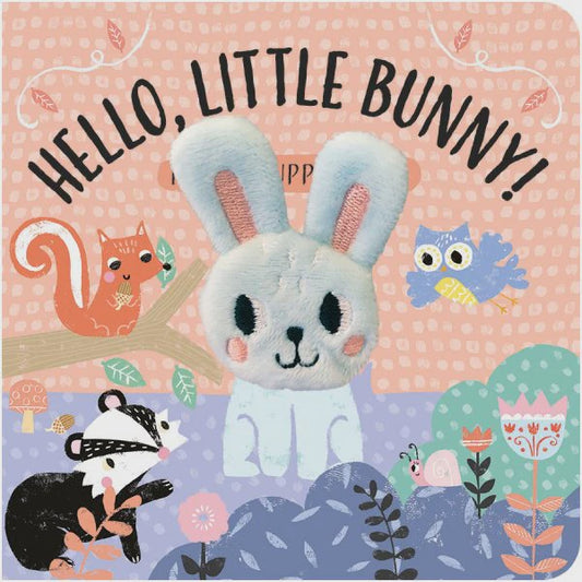 Hello Little Bunny Finger Puppet Board Book