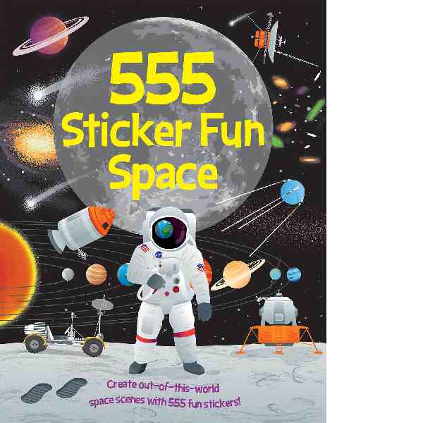 555 Sticker Fun Book