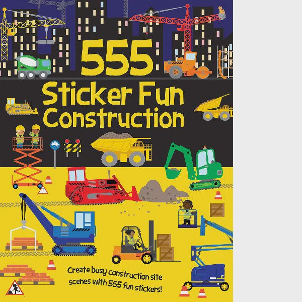 555 Sticker Fun Construction