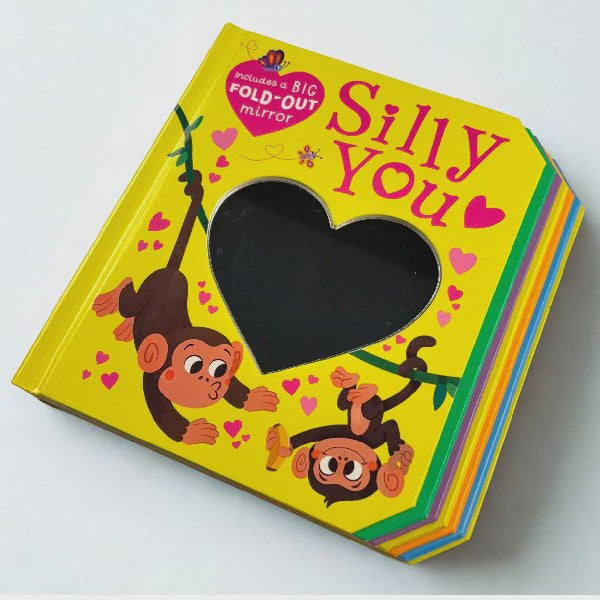 Hello Me Silly You Fold-Out Mirror Board Book