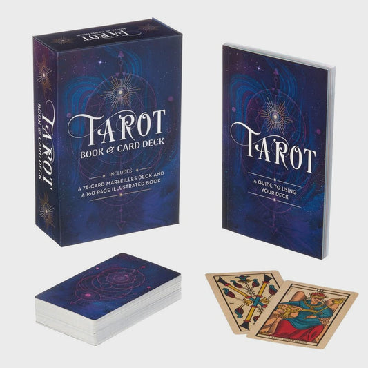 Tarot Book & Card Deck includes a 78-card marseilles deck and a 160-page illustrated book By: Alice Ekrek Series: Arcturus Oracle Kits