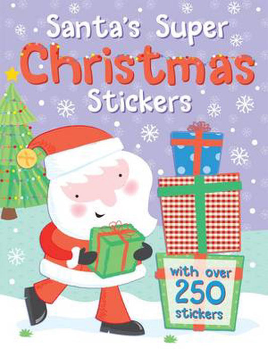 Santa'S Super Christmas Stickers