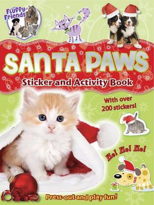 Santa Paws Sticker & Activity Book