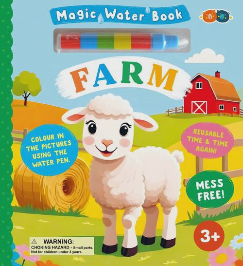Magic Water Book - Farm