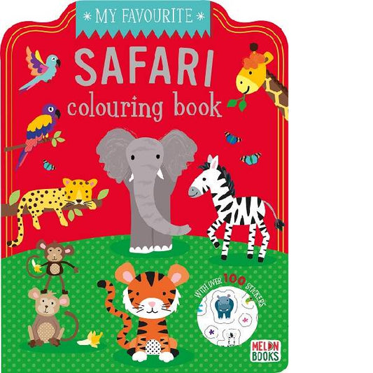 My Favourite Safari Colouring