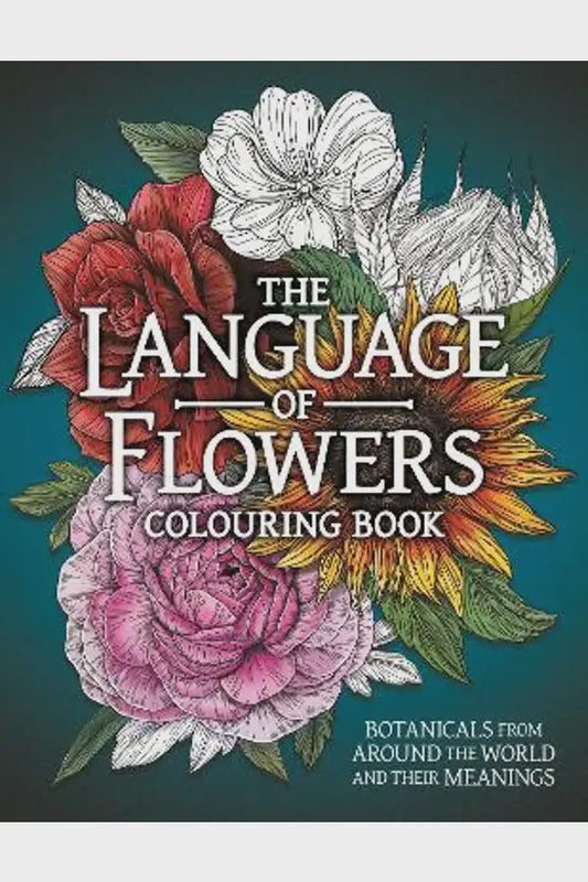 Language of Flowers Colouring Book