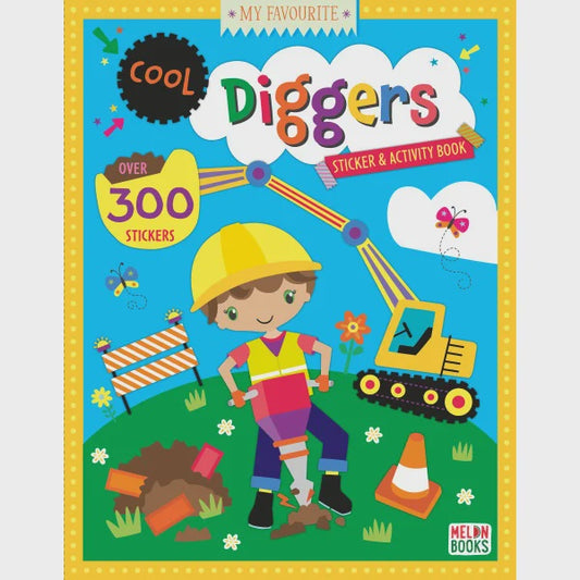 My favourite Cool Diggers Sticker & Activity book