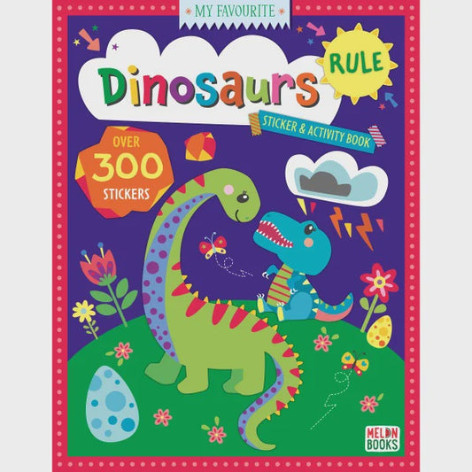 My Favourite Dinosaurs Sticker & Activity Book