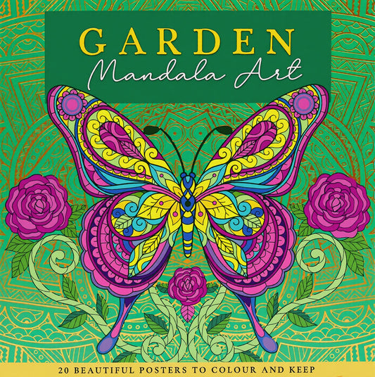 Mandala Art: Garden Colouring