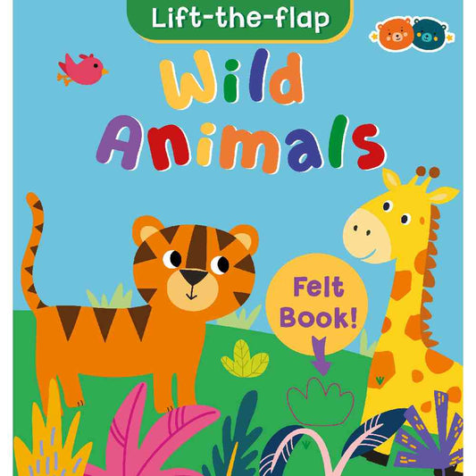 Felt Book Lift the Flap Wild Animals