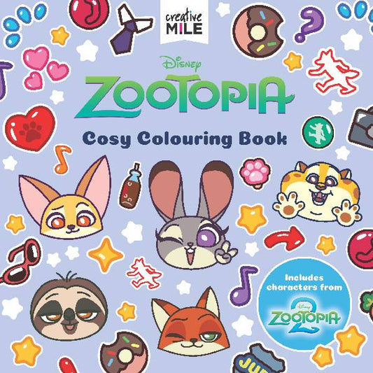 Zootopia Cosy Colouring Book