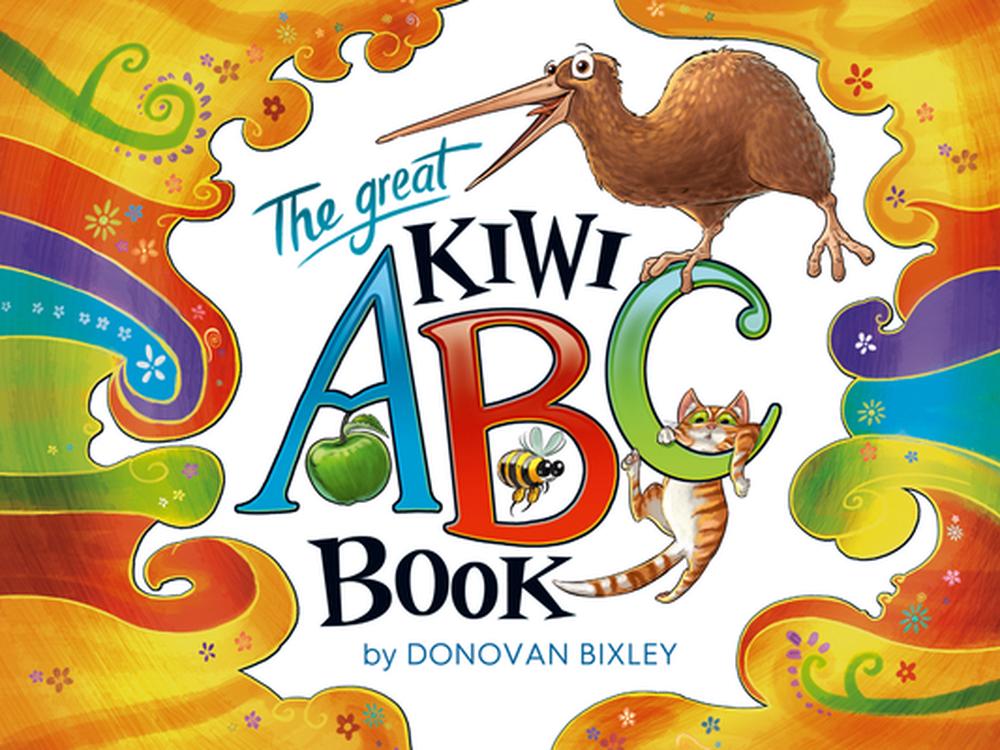 Great Kiwi ABC Book Board