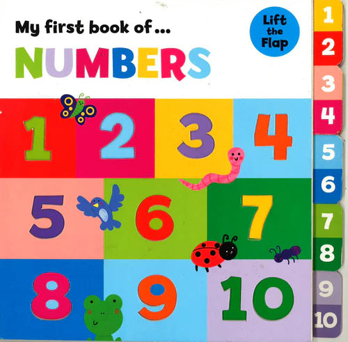 My First Book Of Numbers Lifttheflap T