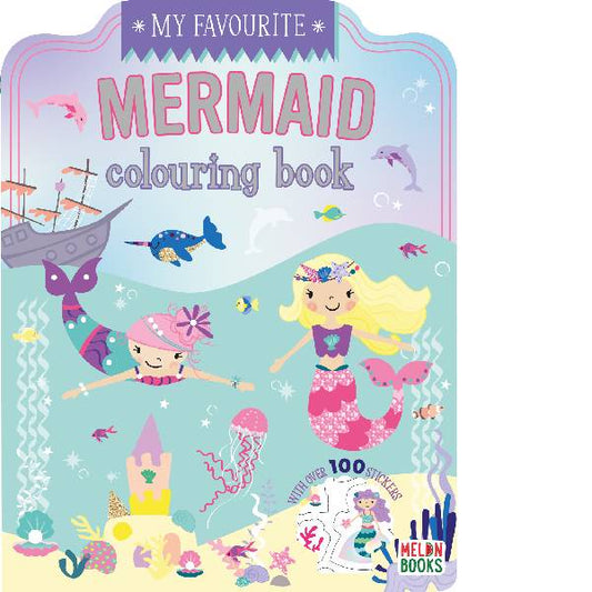 My Favourite Mermaid Colouring