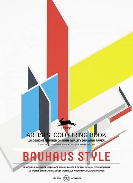 Bauhaus Style Artists Colouring Book