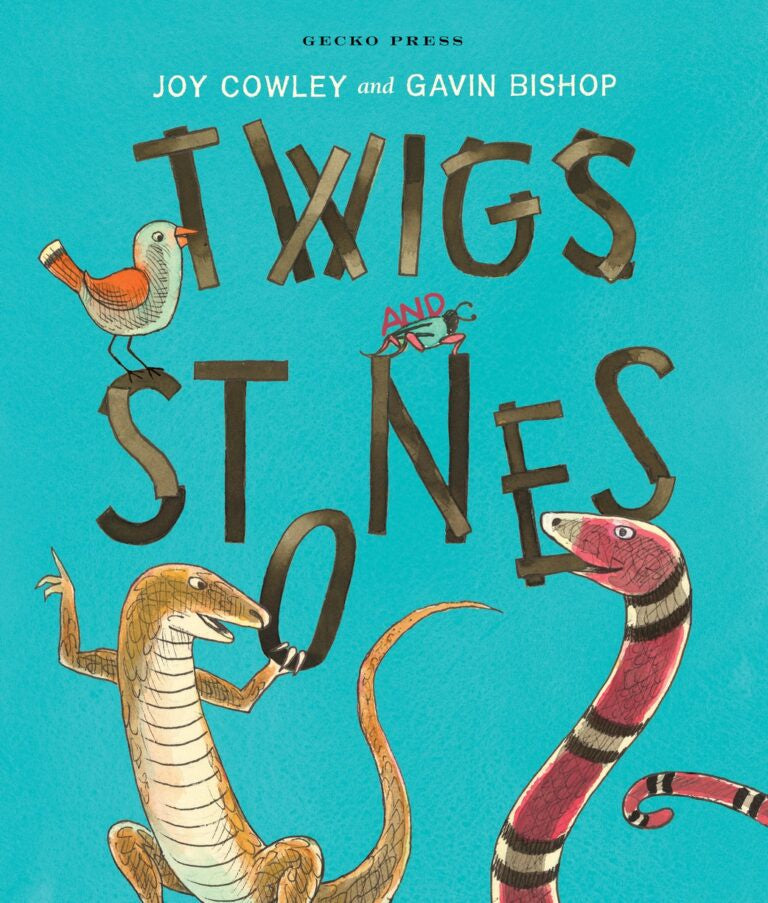 Twigs and Stones by Joy Cowley, and Gavin Bishop