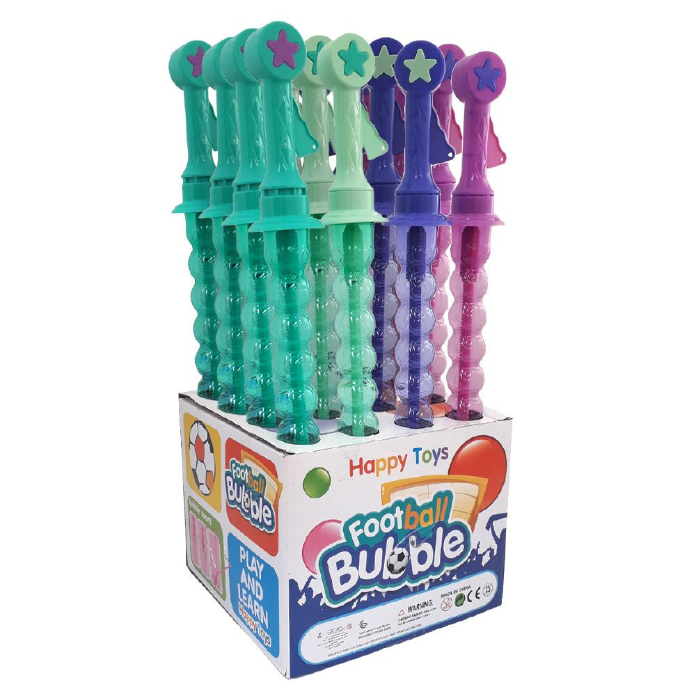 Bubble wand expandable 46cm assorted colors