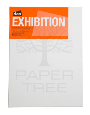 Das Exhibition 1.5" Stretched Canvas 9x12''