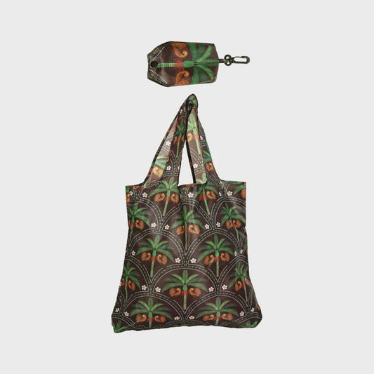 Bag Folding Kiwi Tropics with Nikau's Black