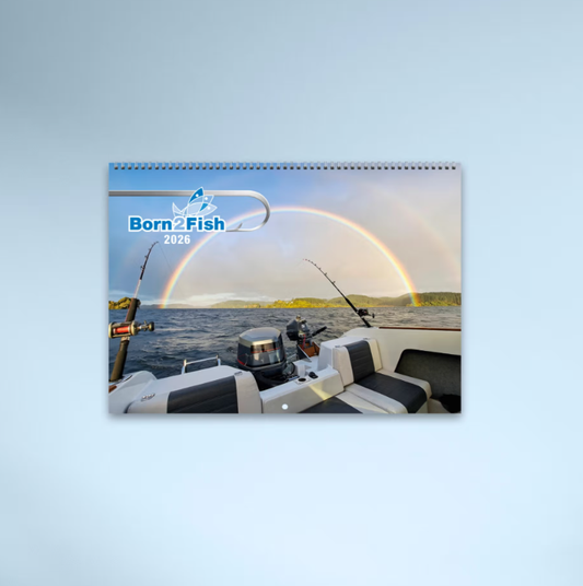 Born to Fish Booklet Calendar 2026