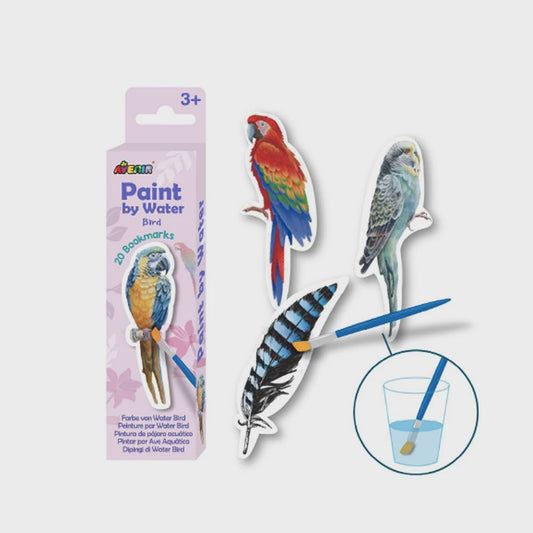 Avenir Watercolour Painting Bookmark - Birds