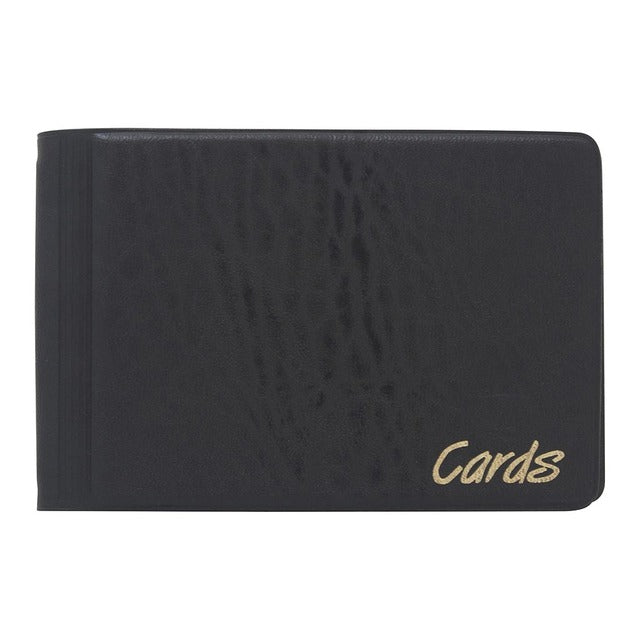 Credit Card Holder 32 Pocket Black