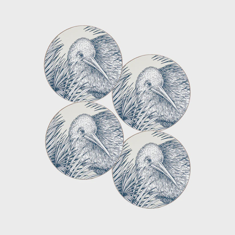 Coasters Kiwi Stripe Set of 4