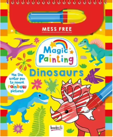 Bookoli Magic Water Painting Dinosaurs