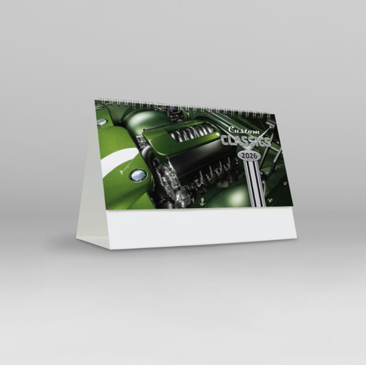 Custom Classic Desk Calendar with Envelope 2026