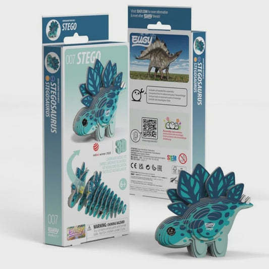 Eugy Stego 3D Cardboard Model Kit 007