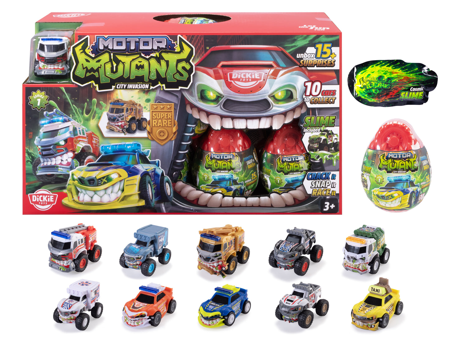 Motor Mutants Mystery Egg - Assorted