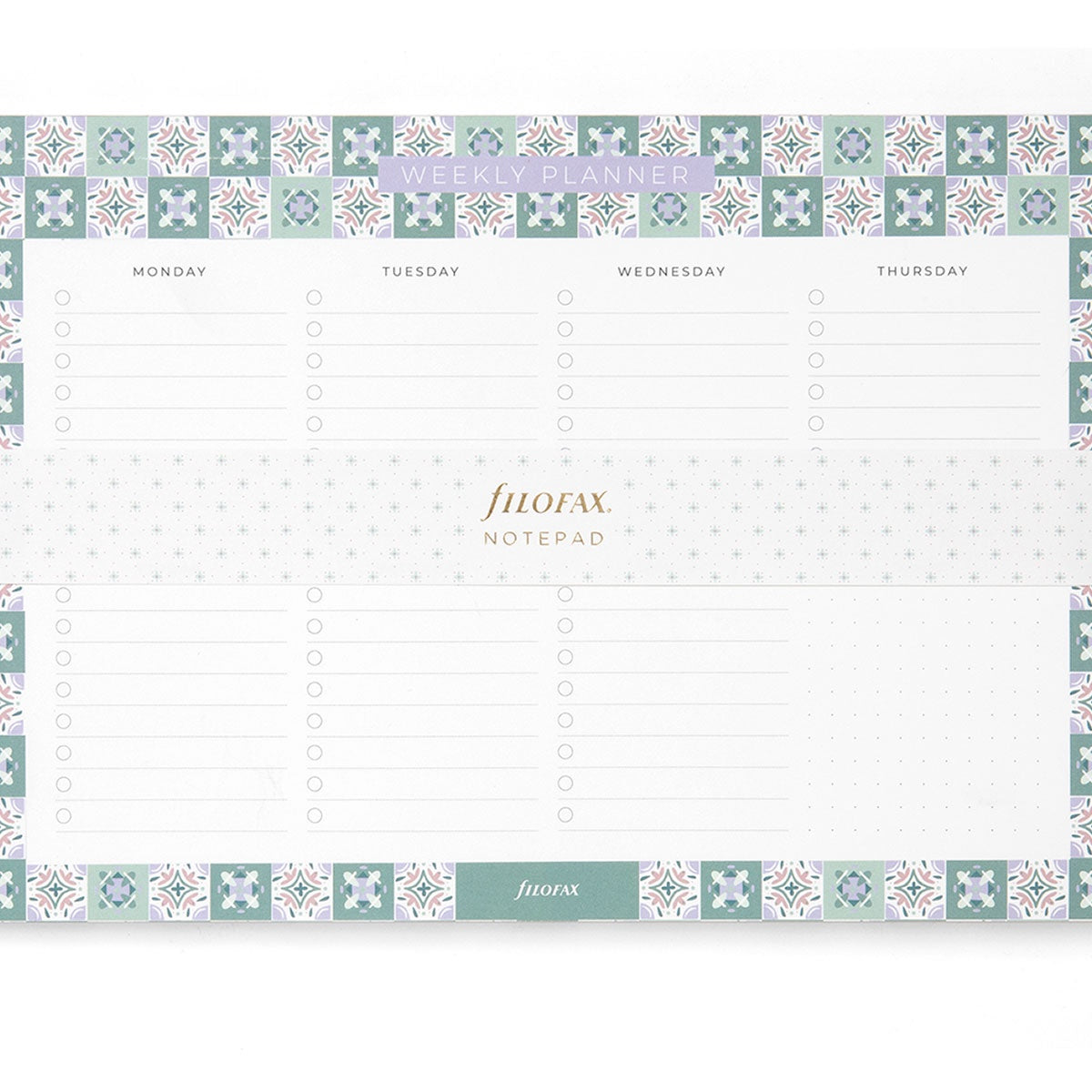 Filofax Notepad Meal Planner With Magnet