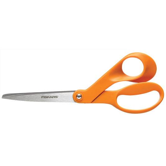 Fiskars Scissors 8' Orange Offset