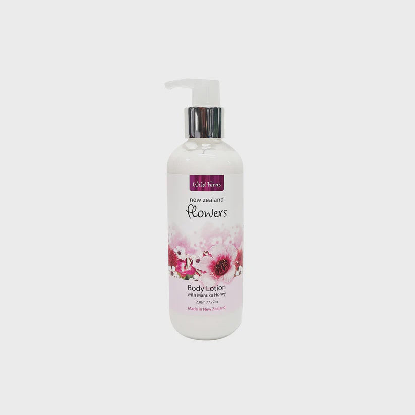 Wild Ferns New Zealand Flowers Body Lotion 230ml