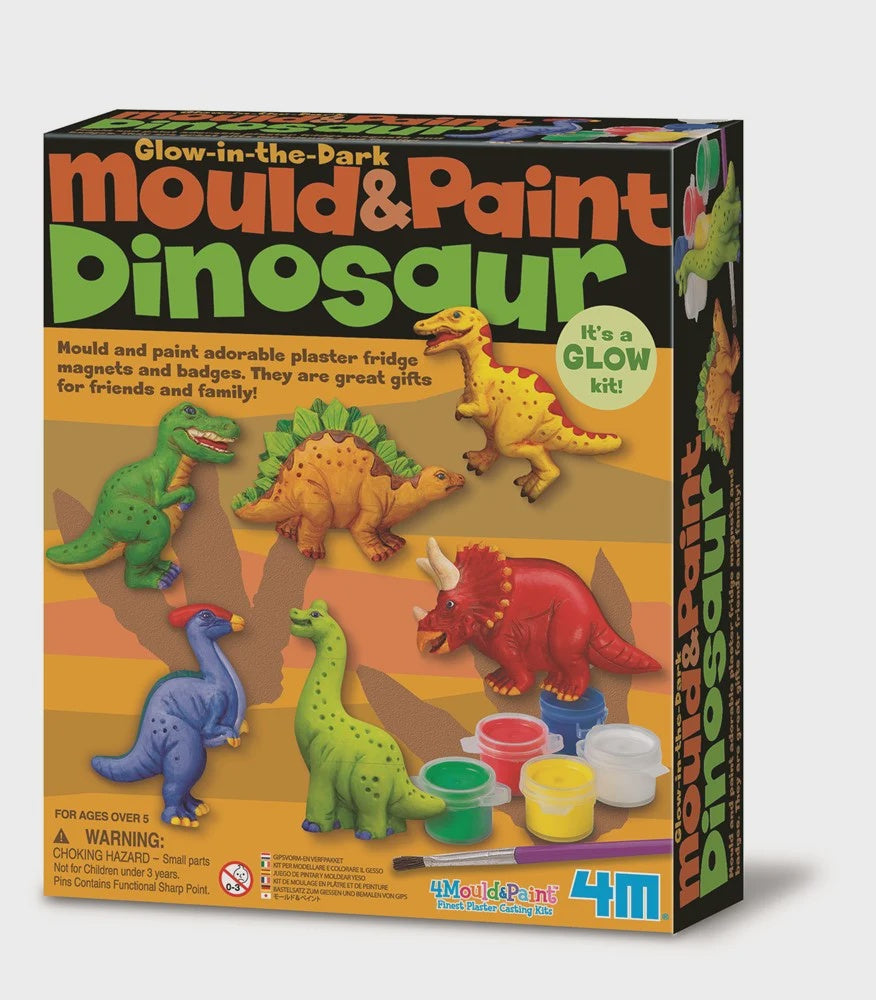 Mould and Paint Glow in the Dark - Dinosaur