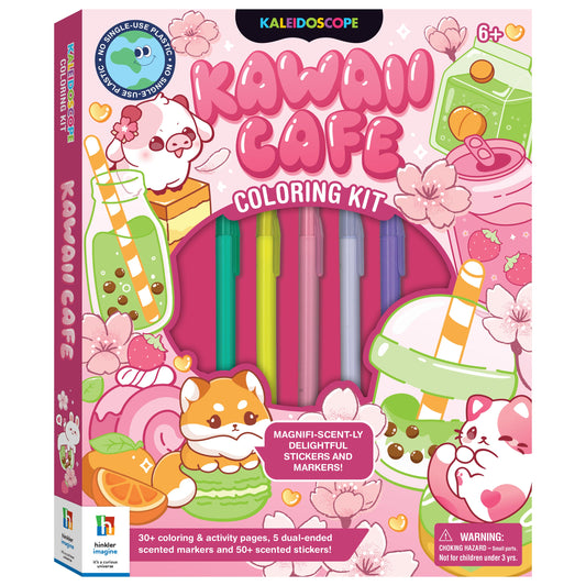 Kaleidoscope Colouring Kit Kawaii Cafe