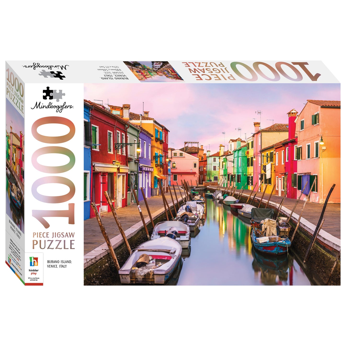 Mindbogglers Puzzle 1000pc Burano Island Venice