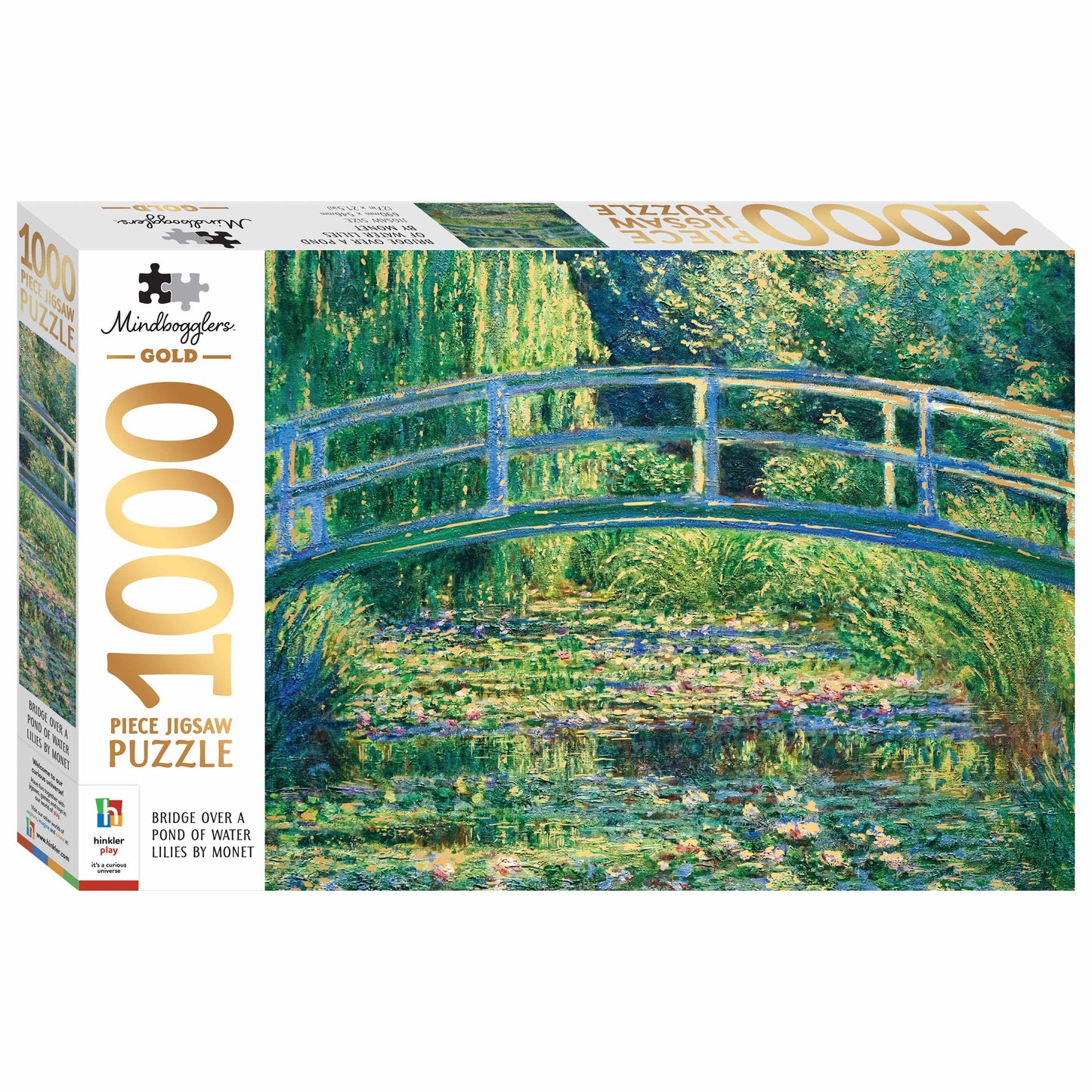 Mindbogglers Puzzle 1000pc Bridge Over Pond