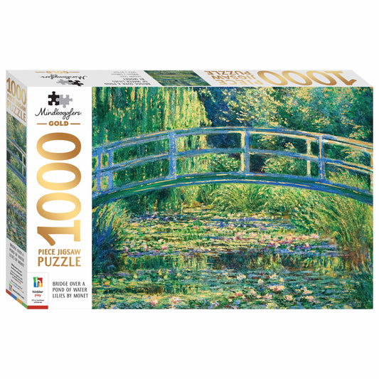 Mindbogglers Puzzle 1000pc Bridge Over Pond