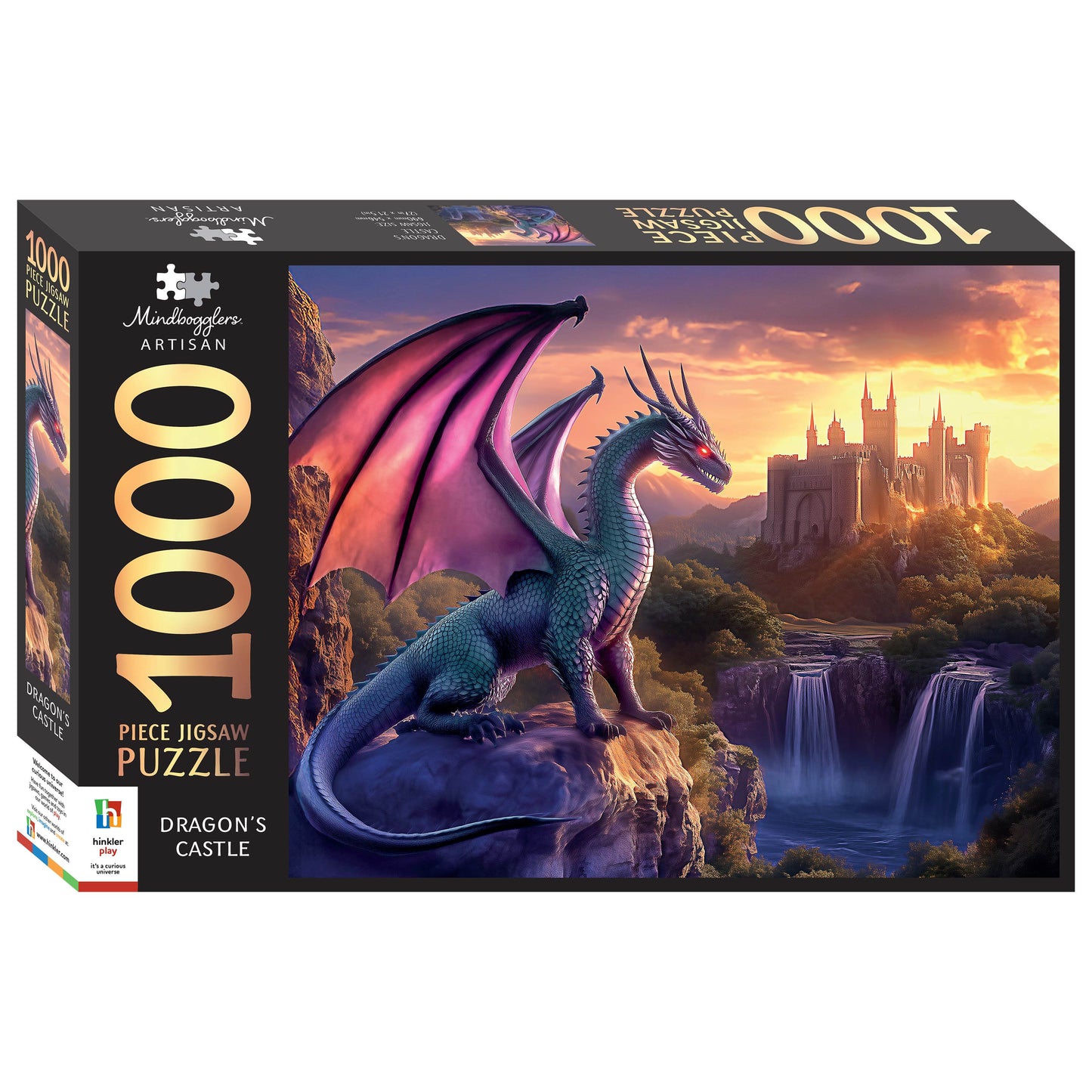 Mindbogglers Puzzle 1000pc Dragon Castle