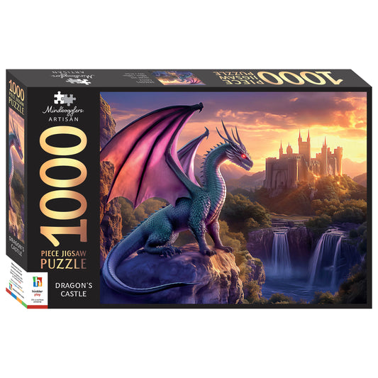 Mindbogglers Puzzle 1000pc Dragon Castle