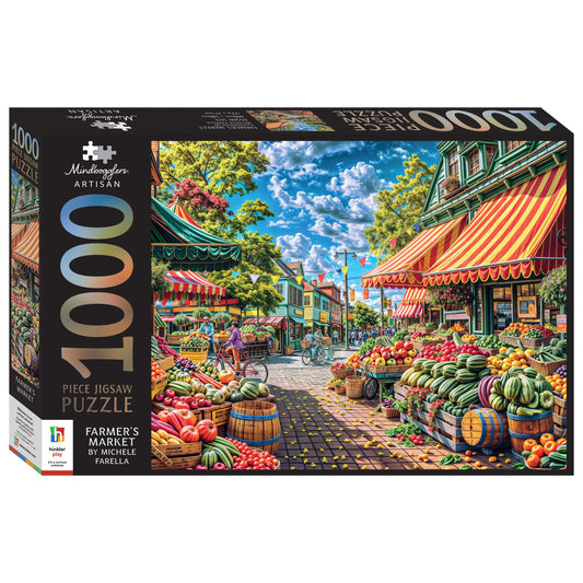 Mindbogglers Farmers 1000pc Market Puzzle